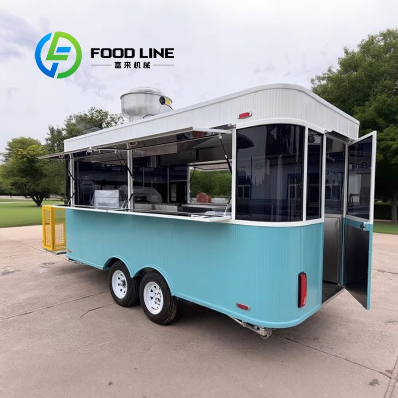Food Snacks Easy - Customized Premium Mobile Food Truck for