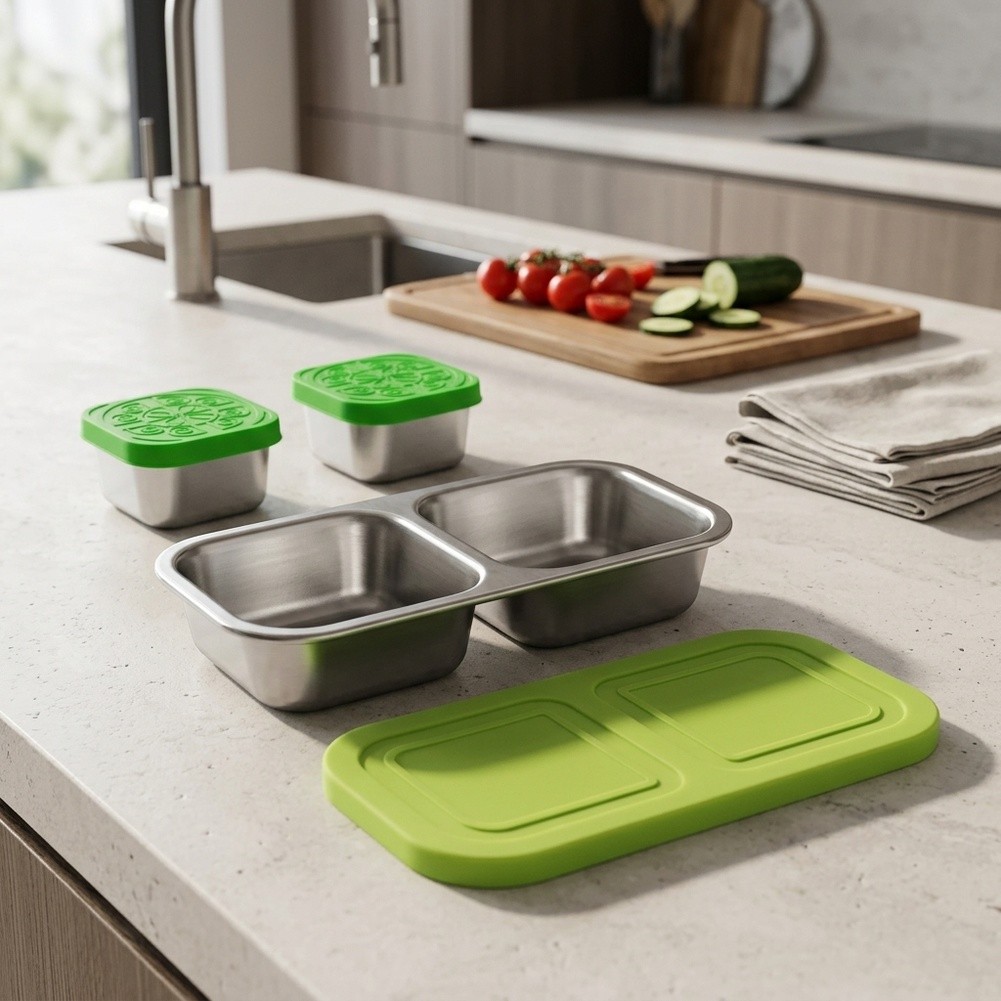 Stainless Steel Snack Containe - Food Snacks Easy 评论和价格
