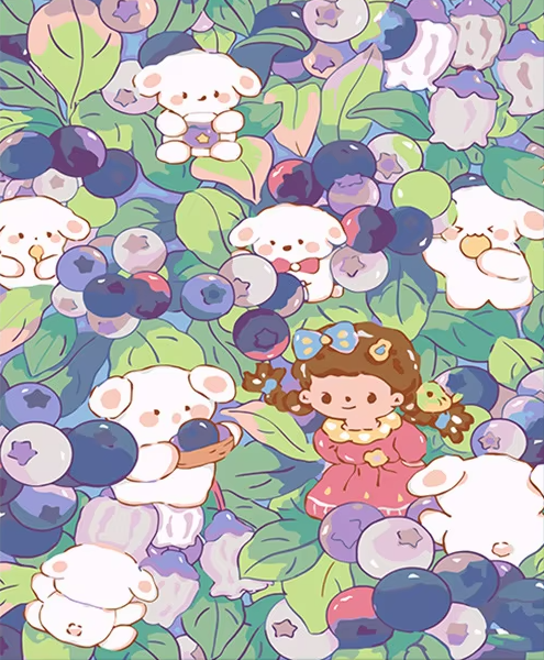 DIY Kawaii Style Diamond Paint - Fruit Roll Up 评论和价格