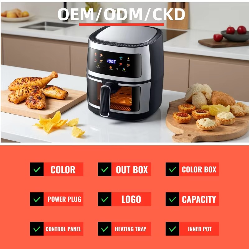 Wholesale 10L Black Air Fryer  - Healthy Snacks Food 评论和价格