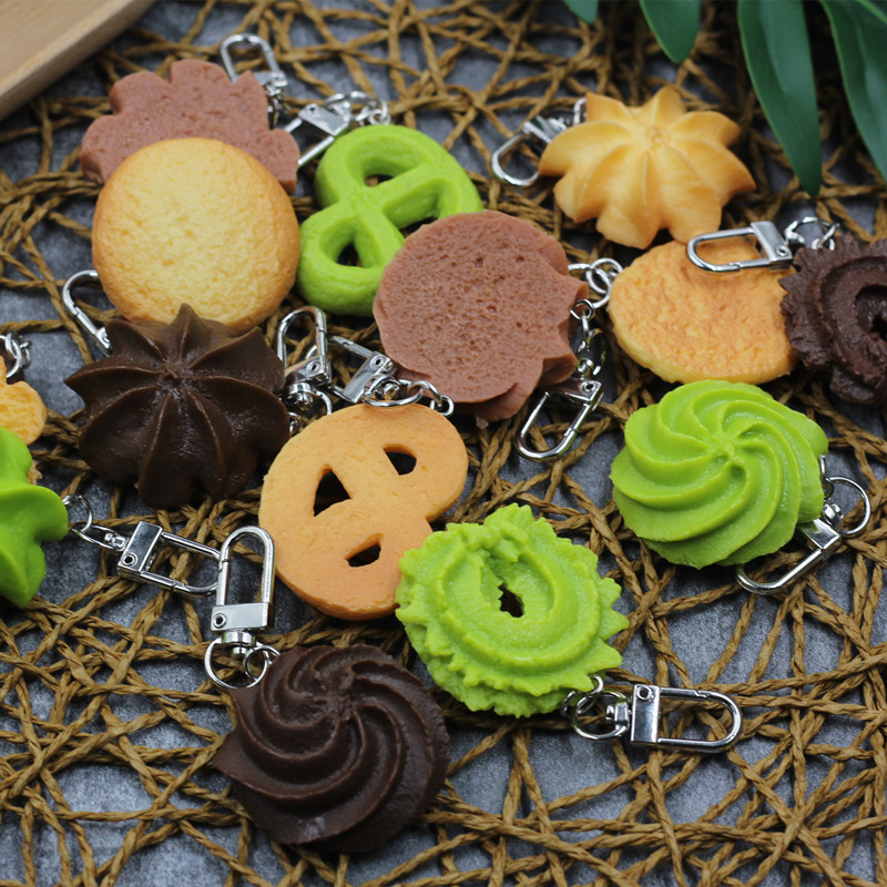 Simulation Food Keychain Butte - Zinc Food Snacks 评论和价格