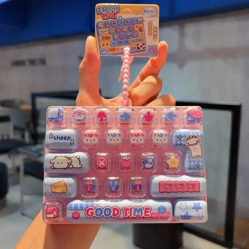 ~~Candy Color Keycap Keychain  - Spicy Food Snacks 评论和价格