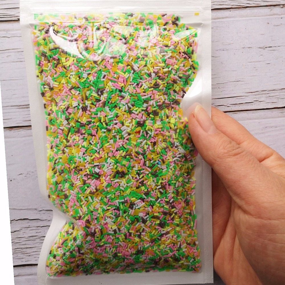 100g/bag Slime Filler Clay Spr - Spicy Food Snacks 评论和价格