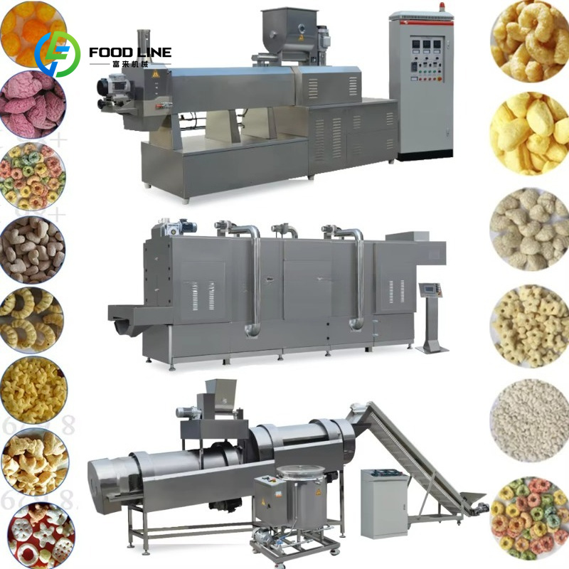 Customized Double Screw Extrud - Food Snacks To Make 评论和价格