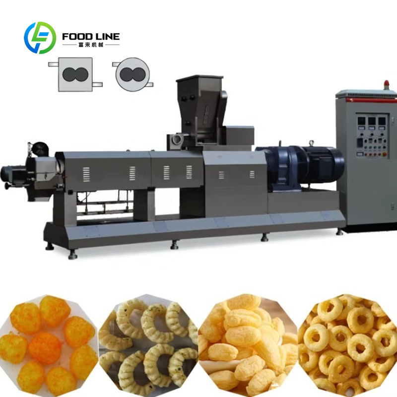 Customized Double Screw Extrud - Food Snacks To Make 评论和价格