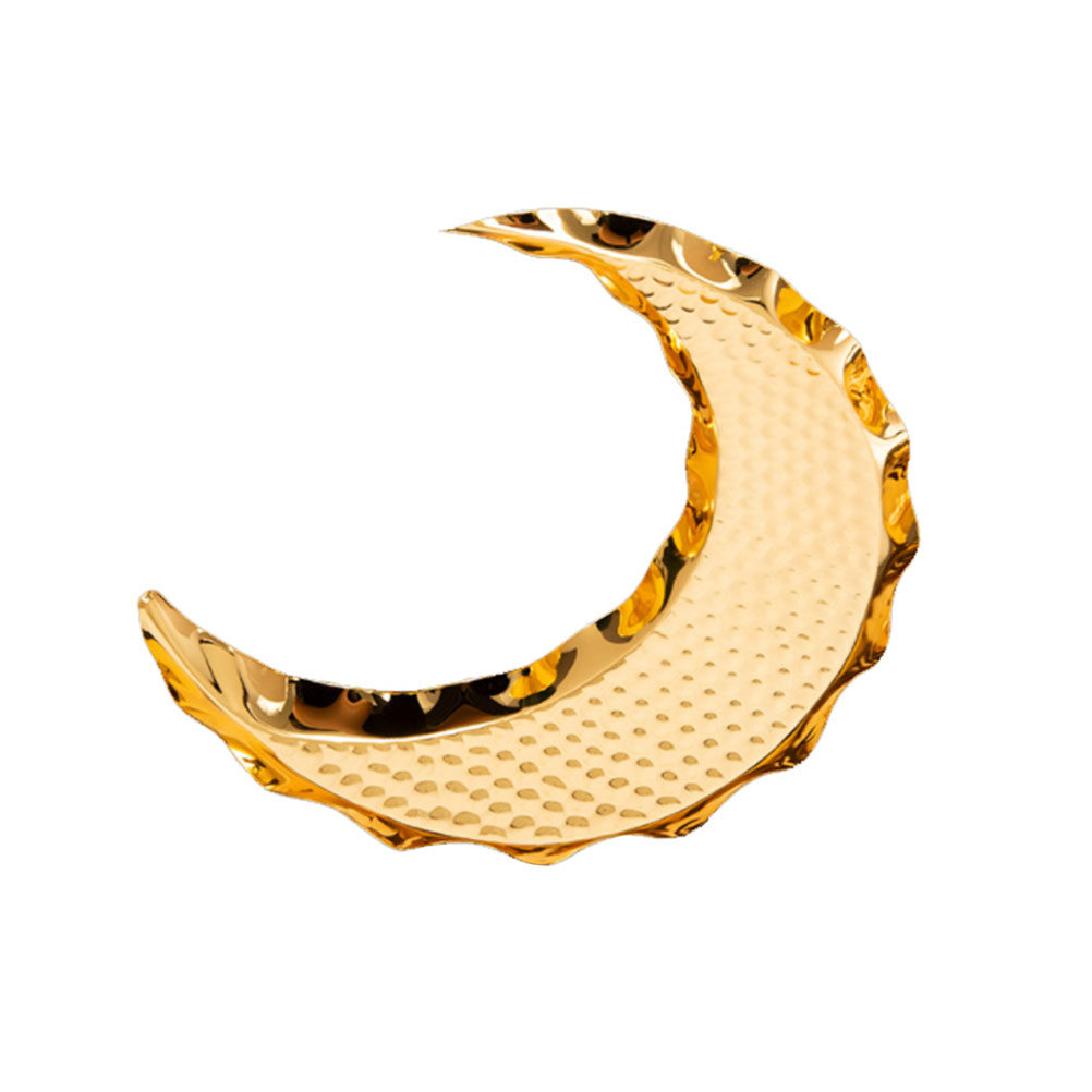 1Pcs Moon Shape Zinc-Alloy Foo - Zinc Food Snacks 评论和价格
