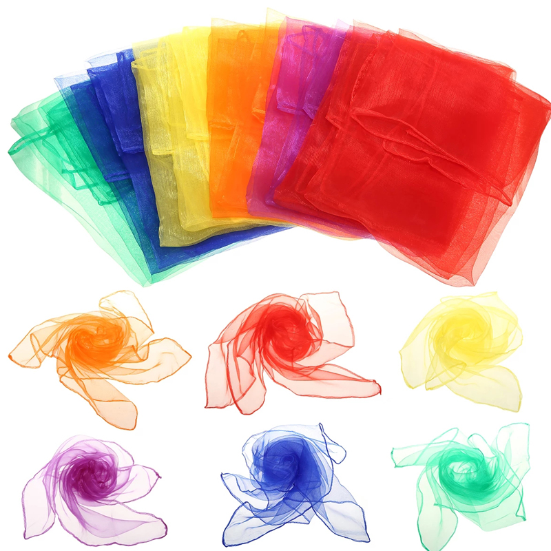 6PCS Candy Color Square Dance  - Spicy Food Snacks 评论和价格