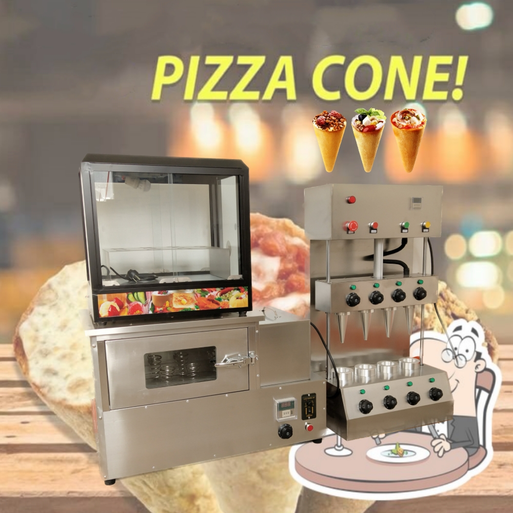 110V 220V Popular Pizza Cone M - Healthy Snacks Food 评论和价格