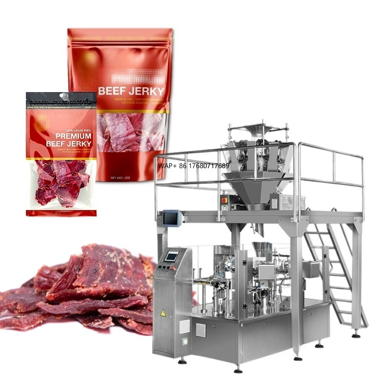 Automatic Standing up Pouch Zi - Jerky Beef Pack 评论和价格