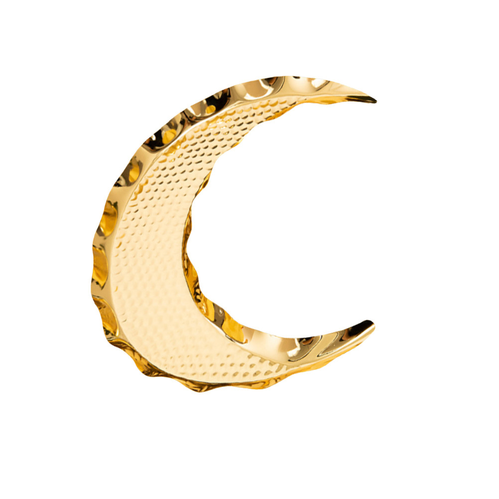1Pcs Moon Shape Metal Food Ser - Zinc Food Snacks 评论和价格