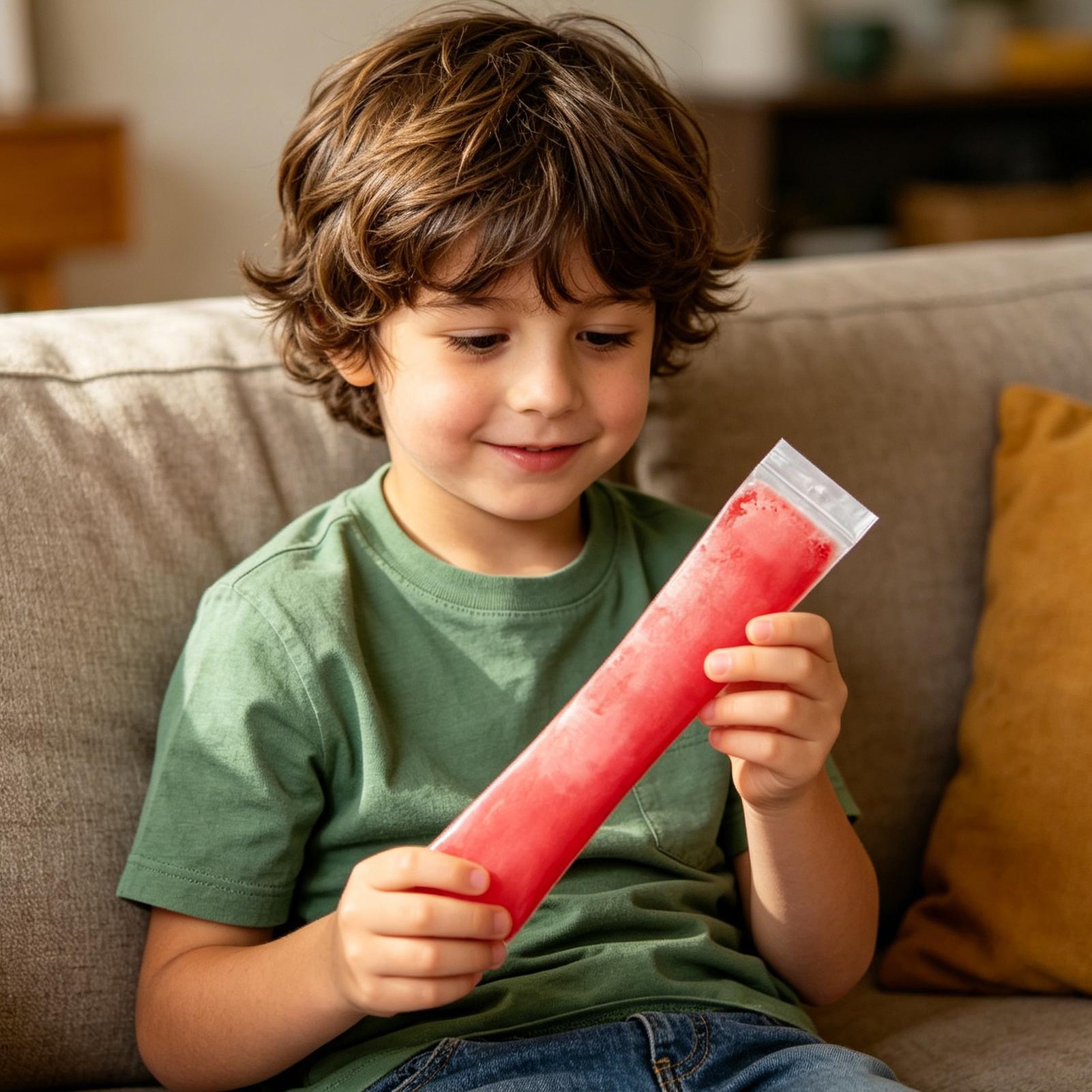 Freeze Pop Sleeve 100 Piece Le - Healthy Snacks Food 评论和价格