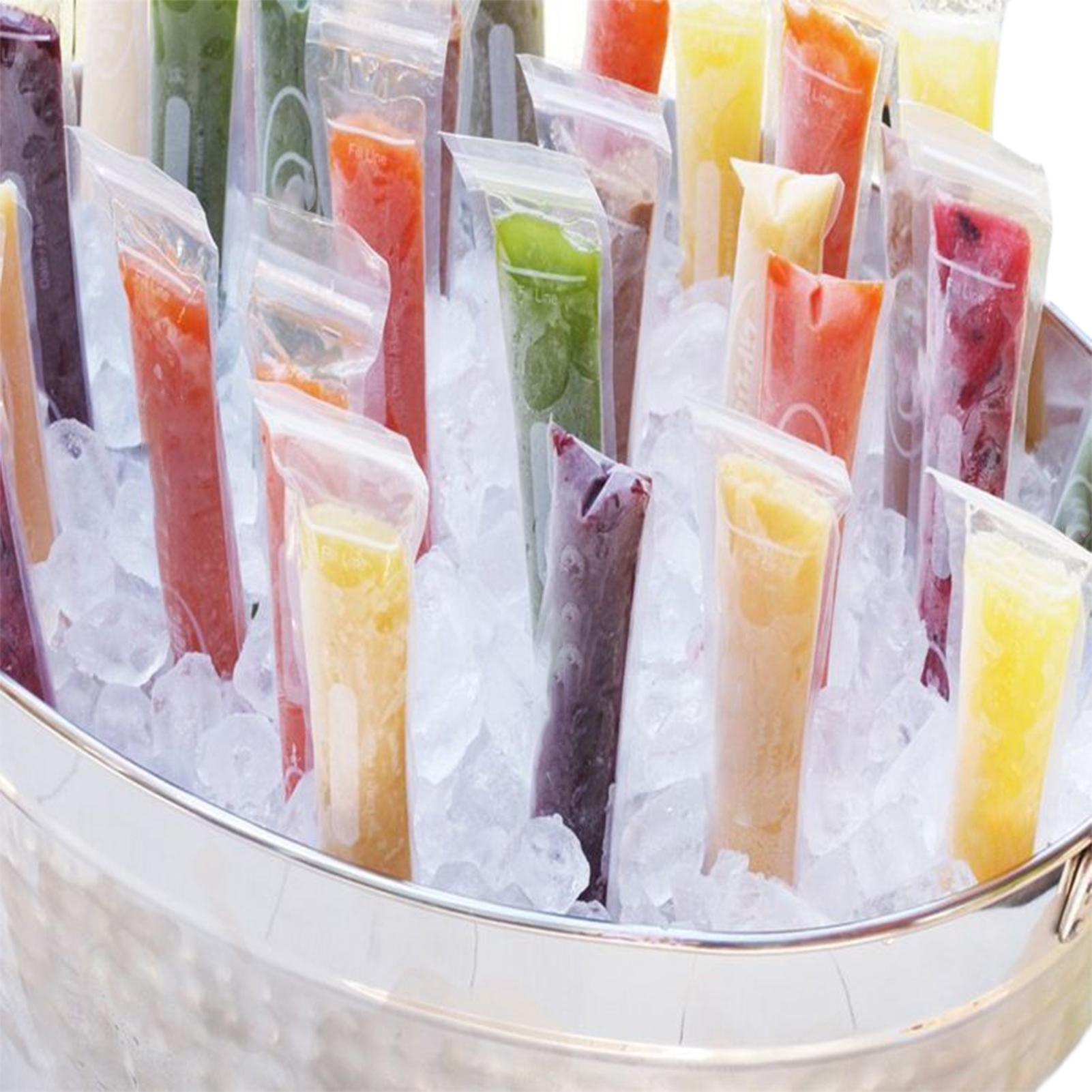 Freeze Pop Sleeve 100 Piece Le - Healthy Snacks Food 评论和价格